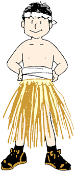 裸祭の身なりのイラスト